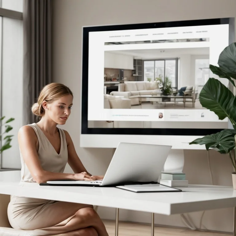 Interface Web de sélection d'appartements Qelaris